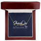 20230302 Signature Name Necklace Template Gold Finish Over Stainless Steel / Luxury Box