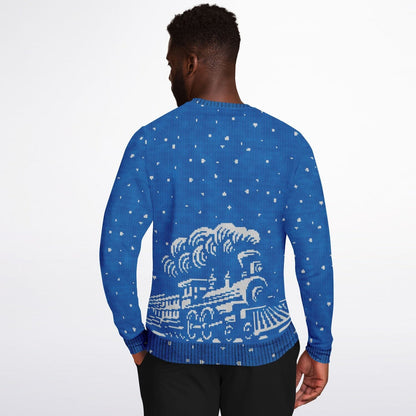 Bipolar Express - Funny Ugly Christmas Sweater (Sweatshirt)