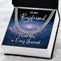 Boyfriend Cuban Link Chain Gift - I Love You In Every Universe Necklace - Jewelry for Doctor Strange Fan