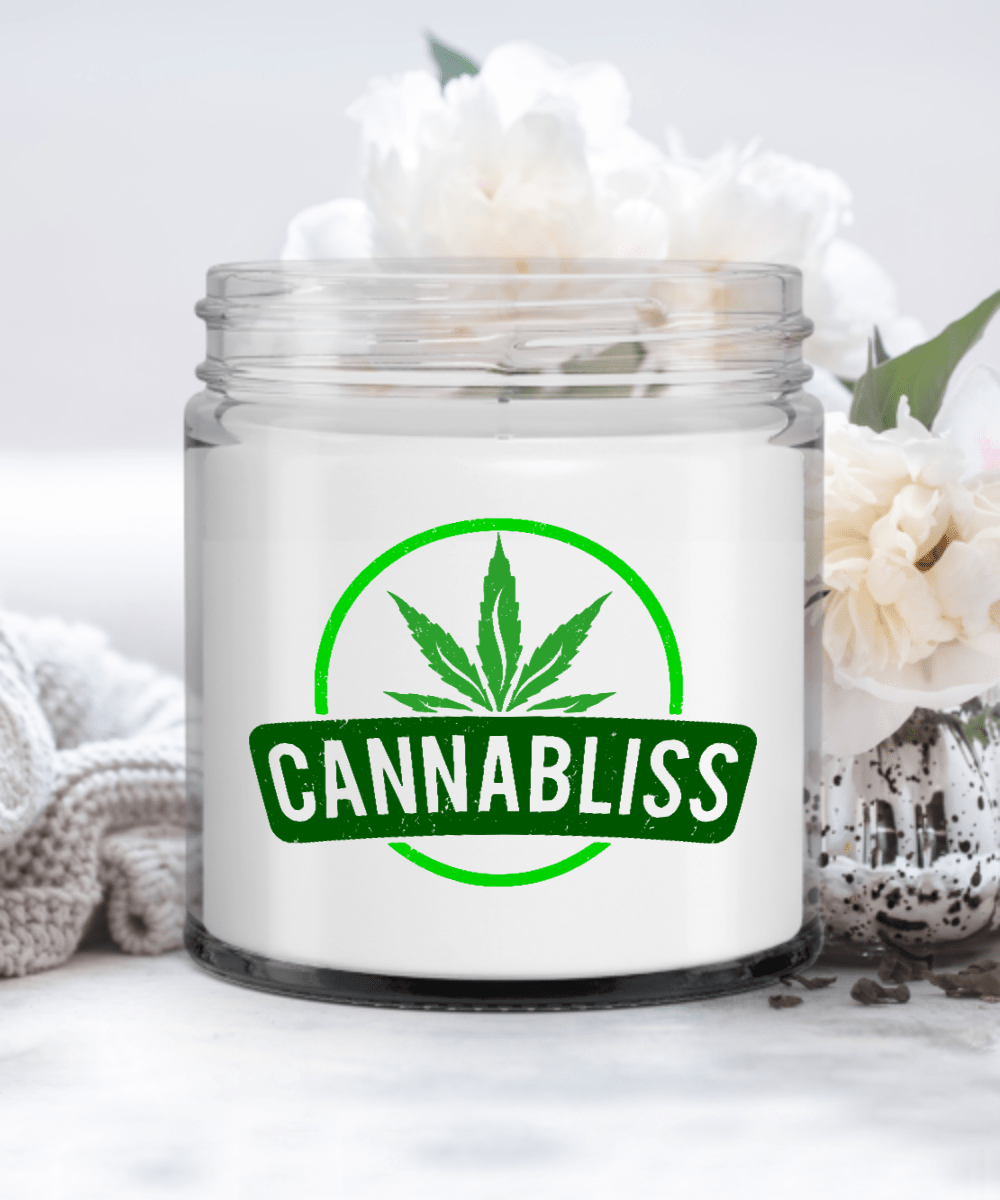Cannablis, Funny Marijuana Candles for Friends, Funny Weed Gift for Her Candle