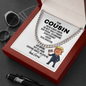 Cousin Gift - Republican Trump Necklace - Cousin Birthday, Father's Day, Christmas Gift