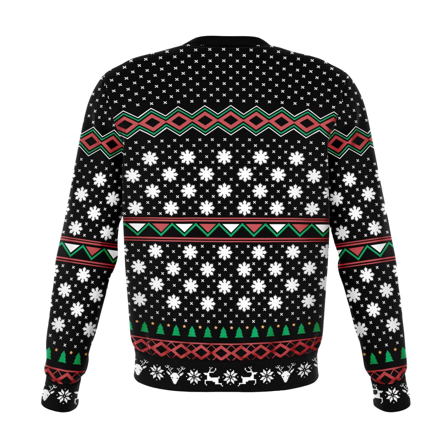 Crocheting With My Gnomies - Funny Crocheter Gift Ugly Christmas Sweater (Sweatshirt)