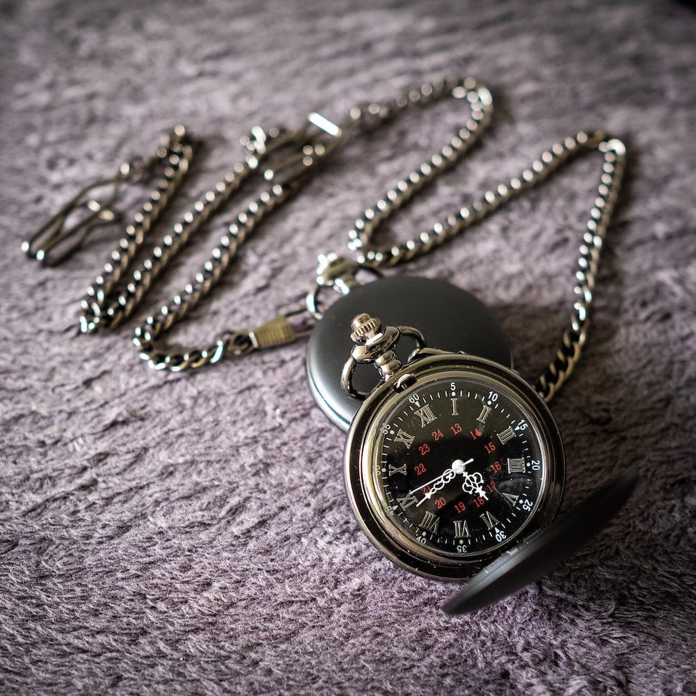 Cute Hawaii Black Pocket Watch, Someone in Hawaii Loves Me, Best Birthday Gifts from Hawaii Friends & Family