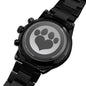 Dog Paw Heart Engraved Watch - Gift for Dog Dad