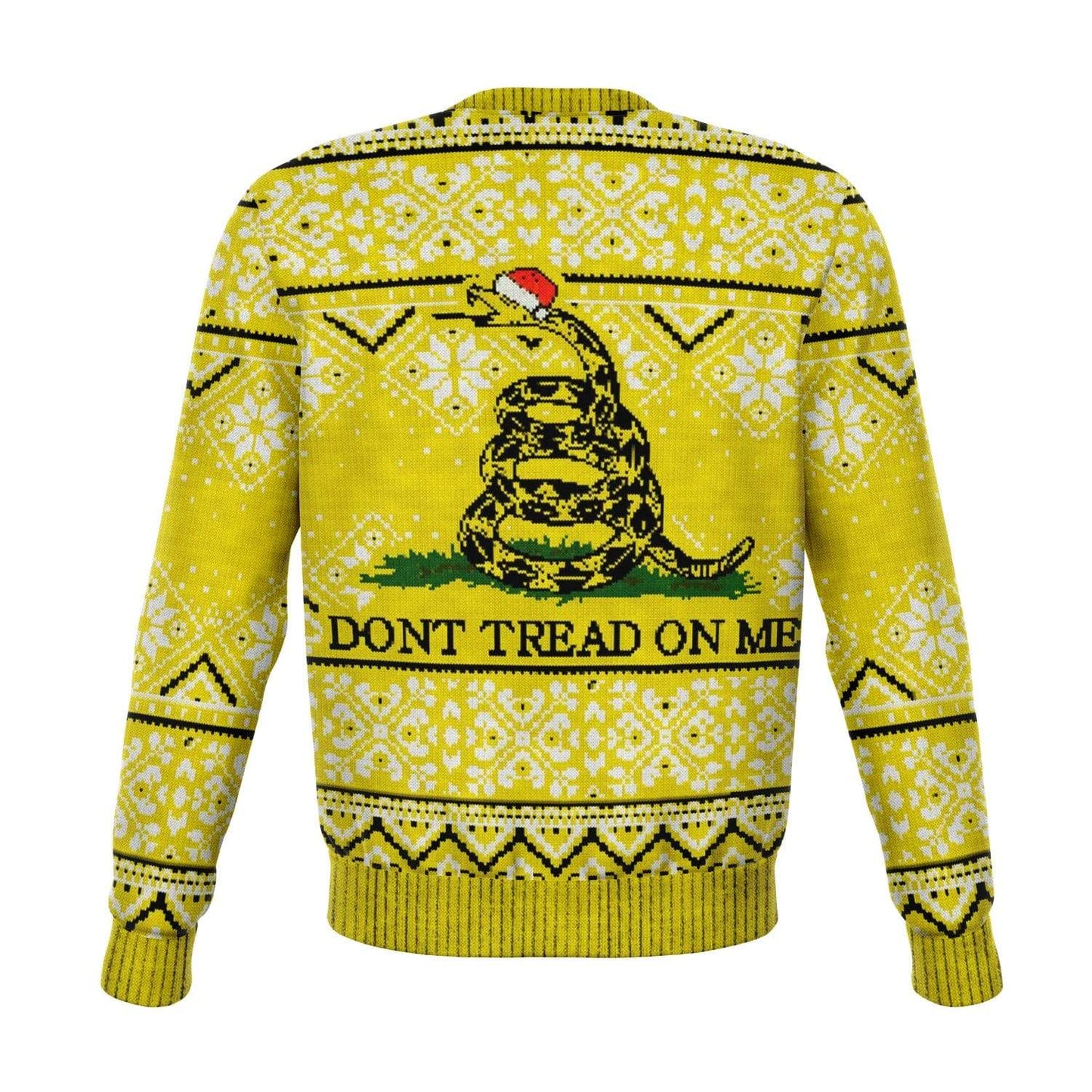 Don't Tread On Me - Funny Ugly Republican Christmas Sweater (Sweatshirt)