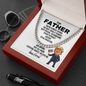 Father Gift - Republican Trump Necklace - Dad Birthday, Father's Day, Christmas Gift