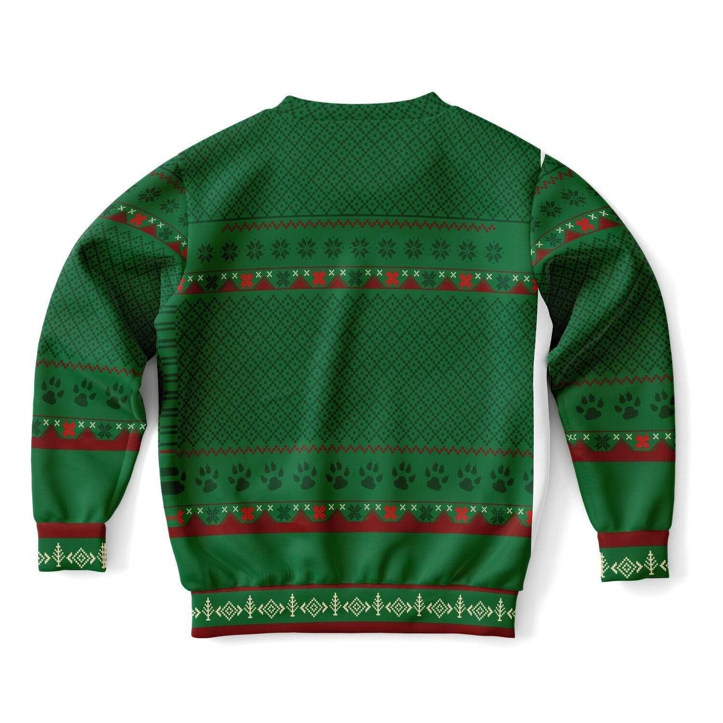 Feliz Navidog - Funny Kids/Youth Dog Lover Ugly Christmas Sweater (Sweatshirt)