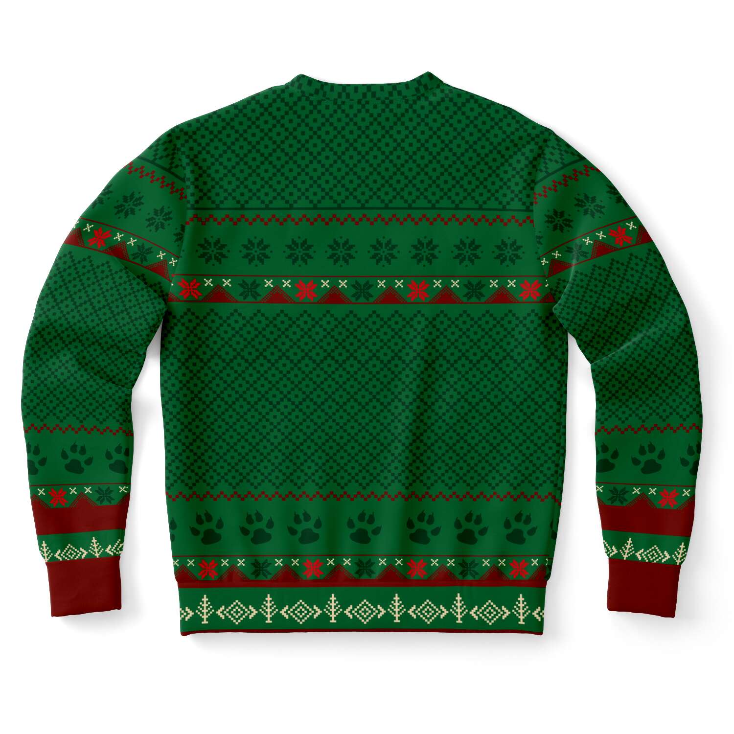 Feliz Navidog - German Shepherd - Funny Dog Lover Ugly Christmas Sweater (Sweatshirt)