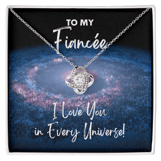 Fiancee Gift - I Love You In Every Universe Jewelry - Necklace for Dr. Strange Fan