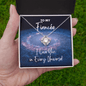 Fiancee Gift - I Love You In Every Universe Jewelry - Necklace for Dr. Strange Fan
