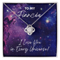 Fiancee Gift - I Love You In Every Universe Necklace - Jewelry for Dr. Strange Fan