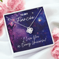 Fiancee Gift - I Love You In Every Universe Necklace - Jewelry for Dr. Strange Fan