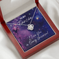 Fiancee Gift - I Love You In Every Universe Necklace - Jewelry for Dr. Strange Fan