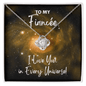Fiancee Necklace - I Love You In Every Universe Gift - Jewelry for Dr. Strange Fan