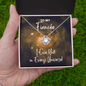 Fiancee Necklace - I Love You In Every Universe Gift - Jewelry for Dr. Strange Fan