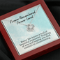 Forever Remembered Forever Loved, Loss of Loved One Necklace, Sympathy Bereavement Condolence Gift, In Loving Memory, Memorial Grief Jewelry