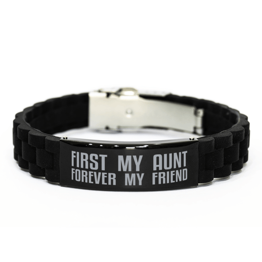 Unique Aunt Bracelet, First My Aunt Forever My Friend, Best Gift for Aunt Birthday, Christmas