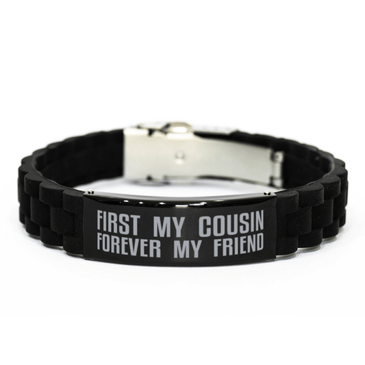 Unique Cousin Bracelet, First My Cousin Forever My Friend, Best Gift for Cousin Birthday, Christmas