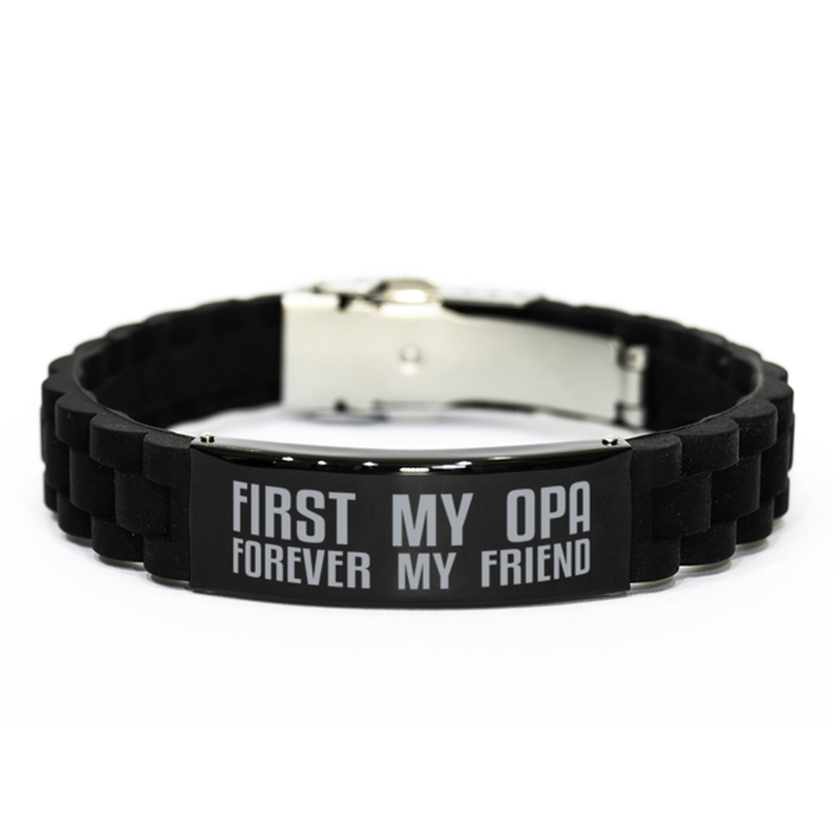 Unique Opa Bracelet, First My Opa Forever My Friend, Best Gift for Opa Birthday, Christmas