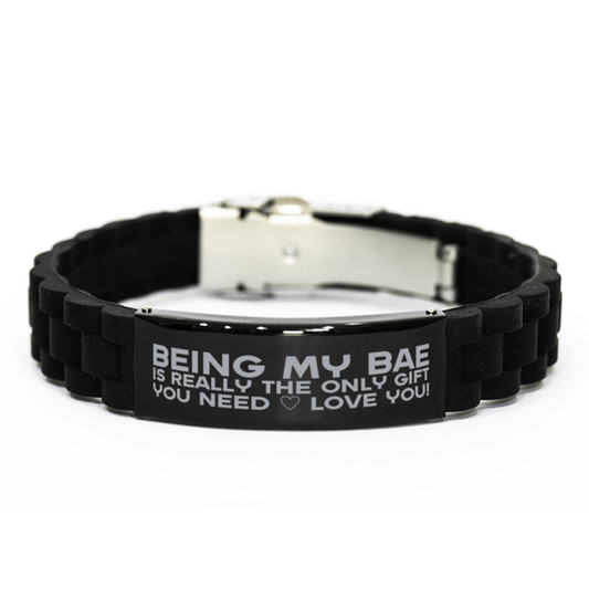 Funny Bae Bracelet, Being My Bae Is Really the Only Gift You Need, Best Birthday Gifts for Bae