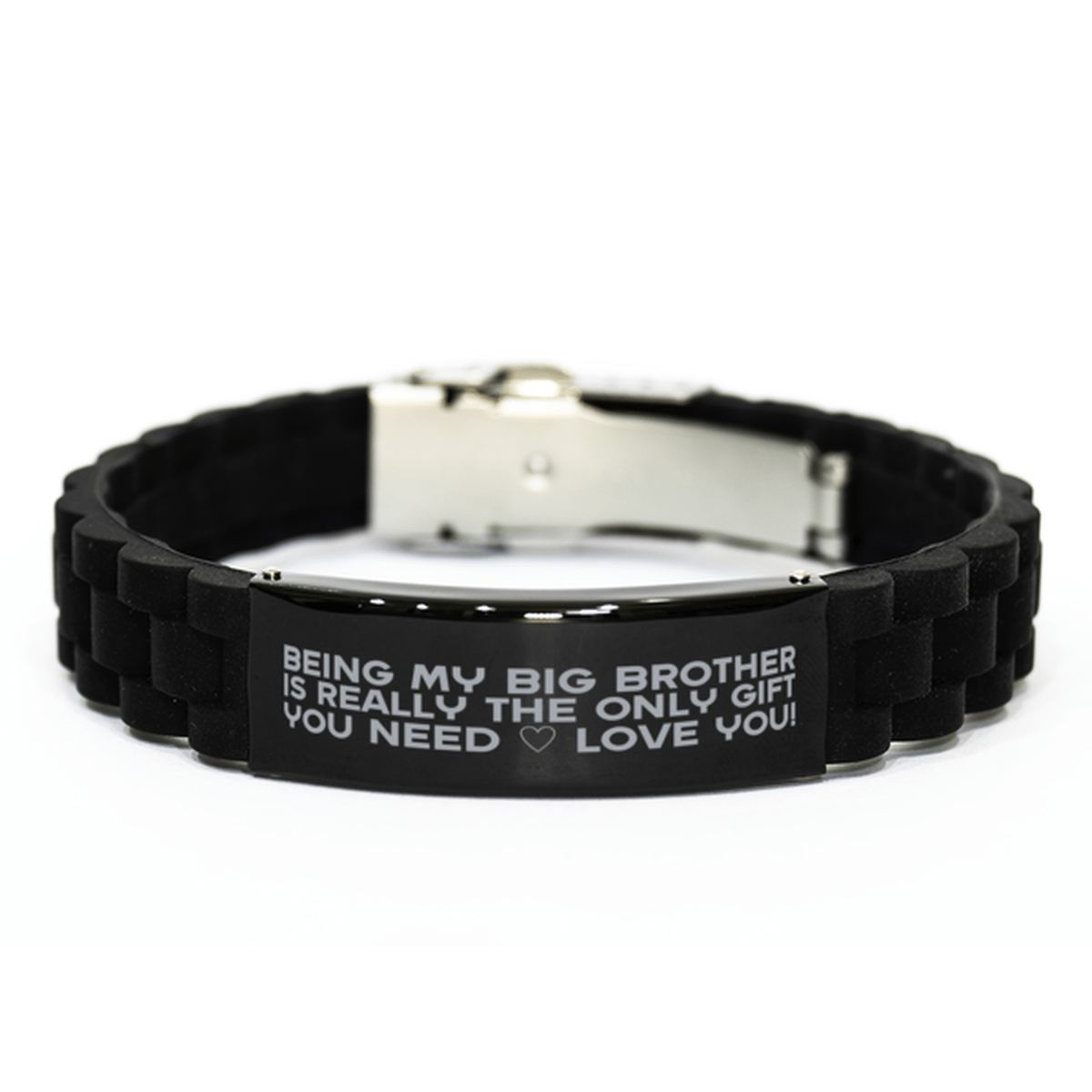 Funny Big Brother Bracelet, Being My Big Brother Is Really the Only Gift You Need, Best Birthday Gifts for Big Brother