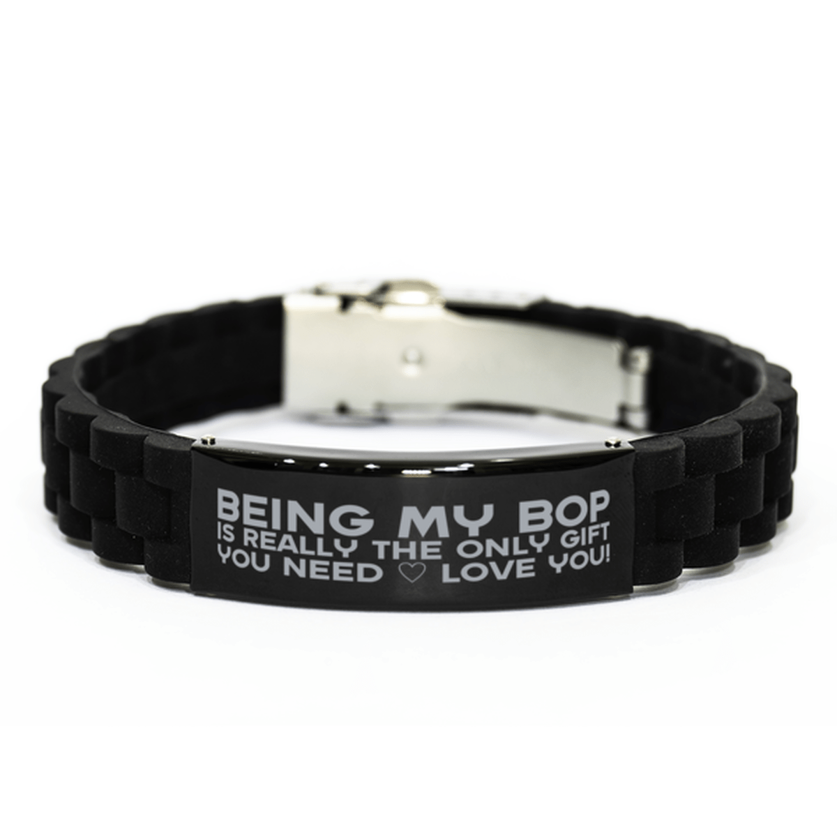 Funny Bop Bracelet, Being My Bop Is Really the Only Gift You Need, Best Birthday Gifts for Bop