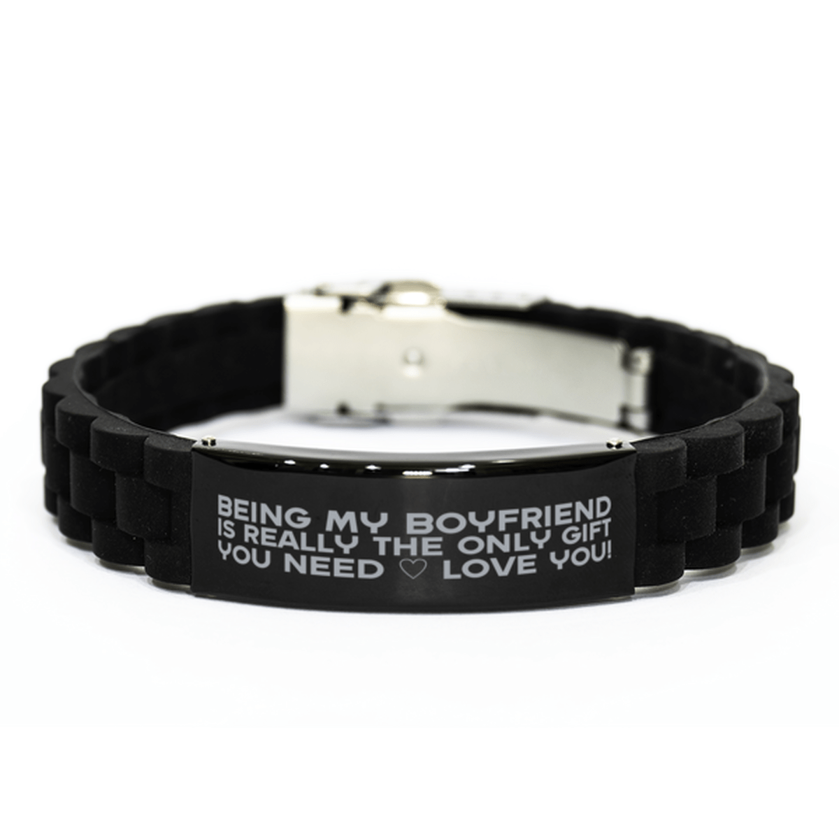 Funny Boyfriend Bracelet, Being My Boyfriend Is Really the Only Gift You Need, Best Birthday Gifts for Boyfriend