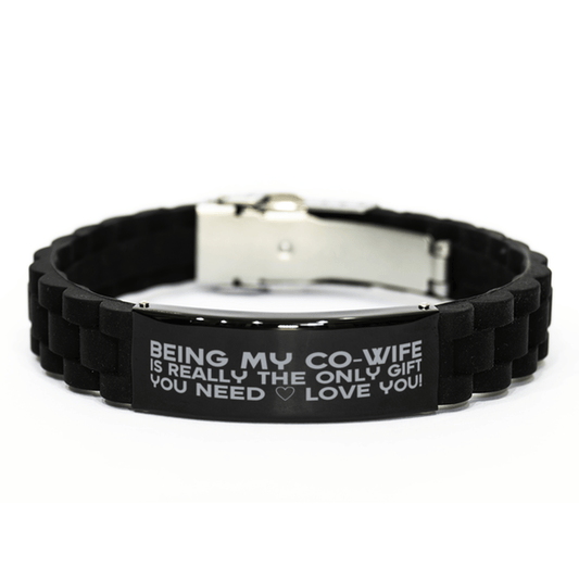 Funny Co-wife Bracelet, Being My Co-wife Is Really the Only Gift You Need, Best Birthday Gifts for Co-wife