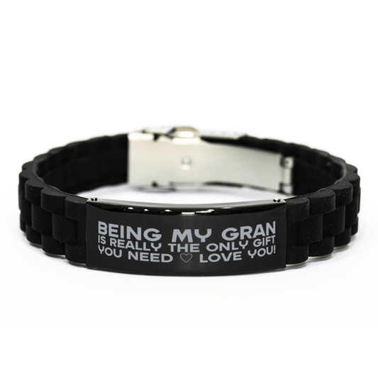 Funny Gran Bracelet, Being My Gran Is Really the Only Gift You Need, Best Birthday Gifts for Gran