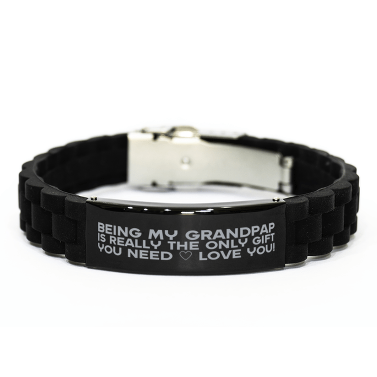 Funny Grandpap Bracelet, Being My Grandpap Is Really the Only Gift You Need, Best Birthday Gifts for Grandpap