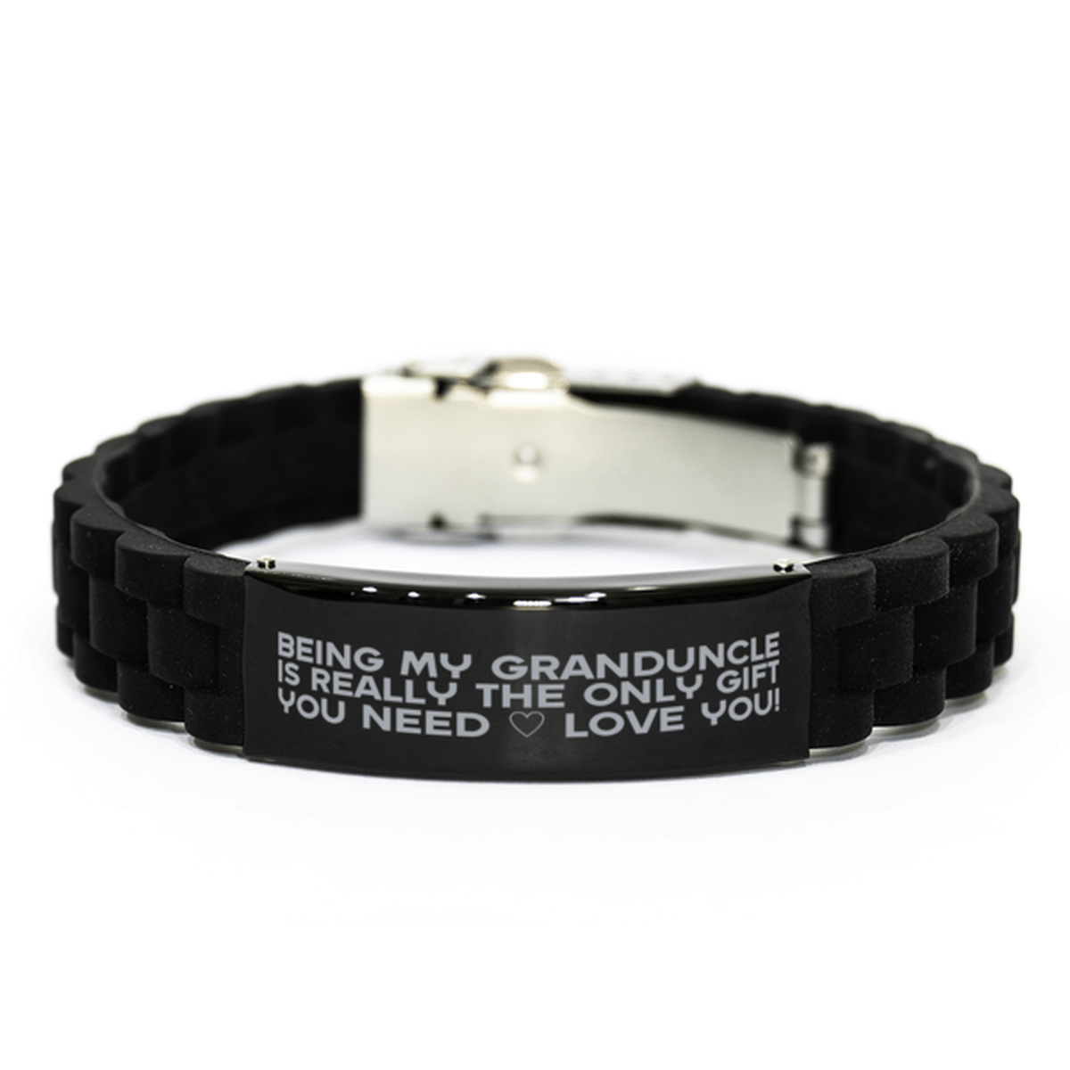 Funny Granduncle Bracelet, Being My Granduncle Is Really the Only Gift You Need, Best Birthday Gifts for Granduncle