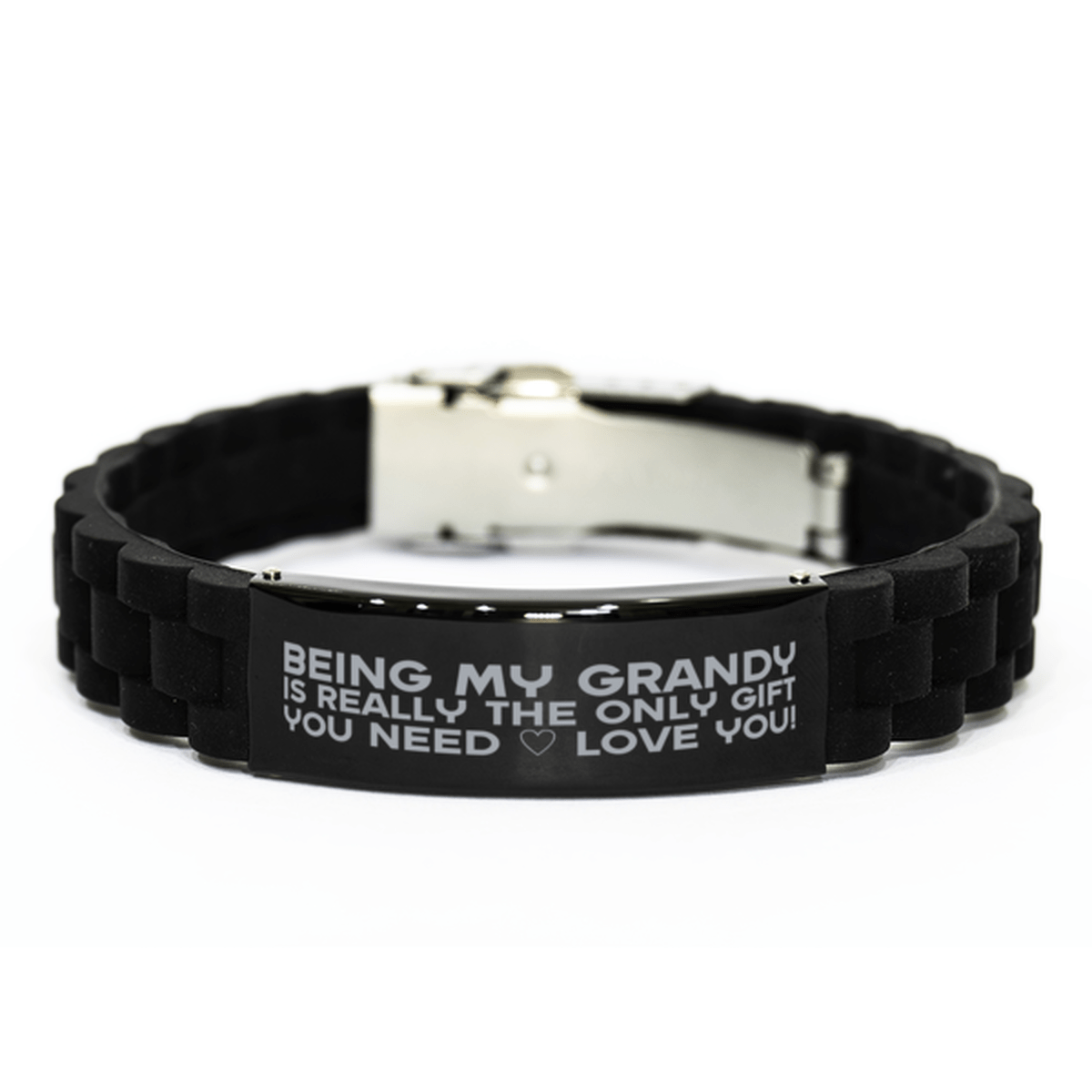 Funny Grandy Bracelet, Being My Grandy Is Really the Only Gift You Need, Best Birthday Gifts for Grandy