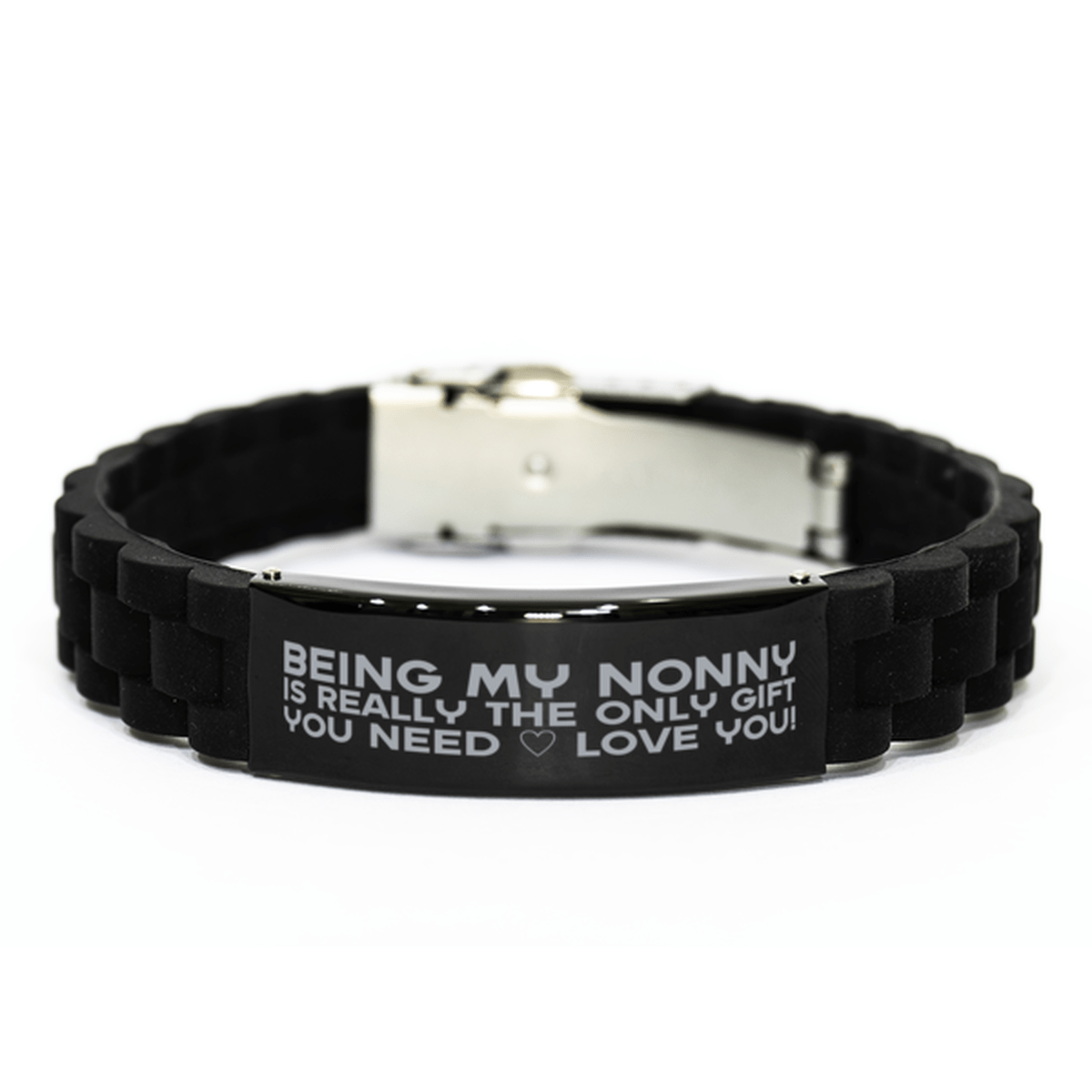 Funny Nonny Bracelet, Being My Nonny Is Really the Only Gift You Need, Best Birthday Gifts for Nonny