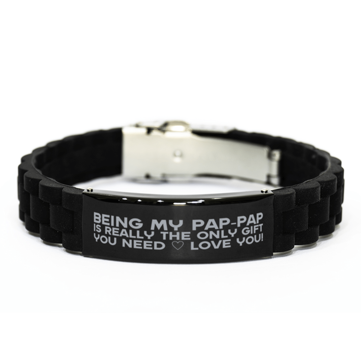 Funny Pap-pap Bracelet, Being My Pap-pap Is Really the Only Gift You Need, Best Birthday Gifts for Pap-pap