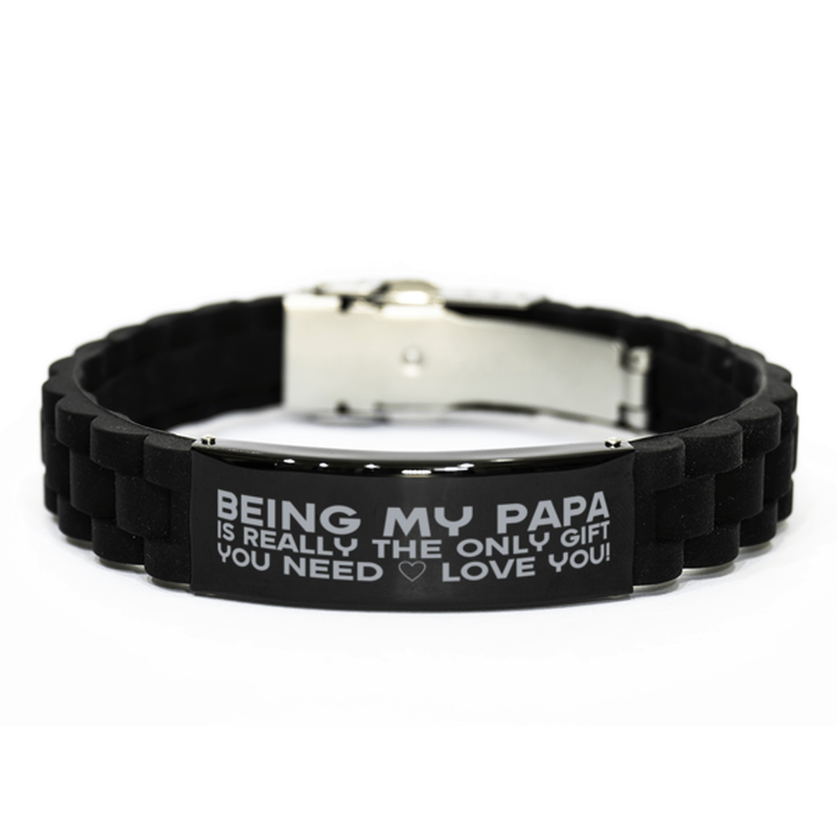 Funny Papa Bracelet, Being My Papa Is Really the Only Gift You Need, Best Birthday Gifts for Papa