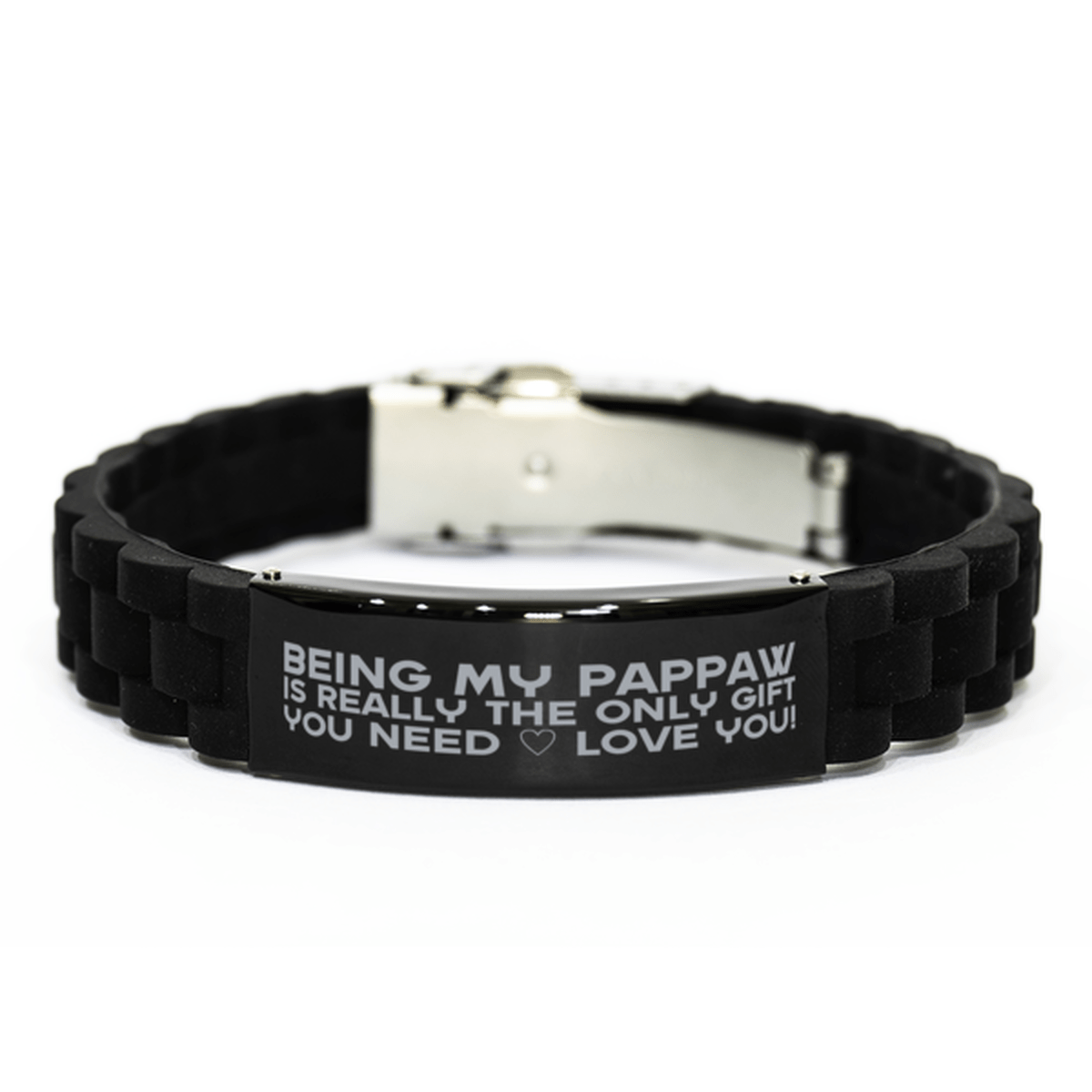 Funny Pappaw Bracelet, Being My Pappaw Is Really the Only Gift You Need, Best Birthday Gifts for Pappaw