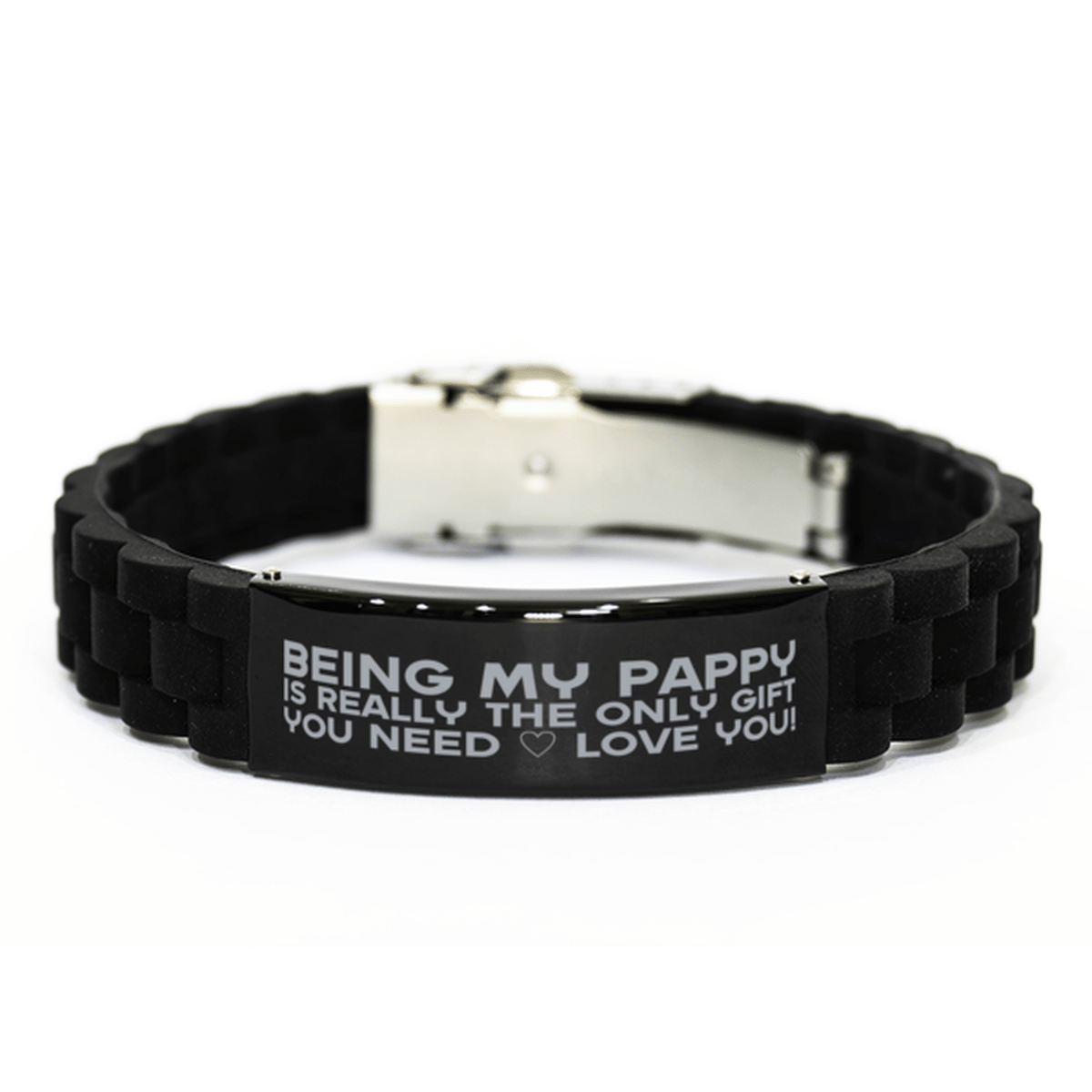 Funny Pappy Bracelet, Being My Pappy Is Really the Only Gift You Need, Best Birthday Gifts for Pappy