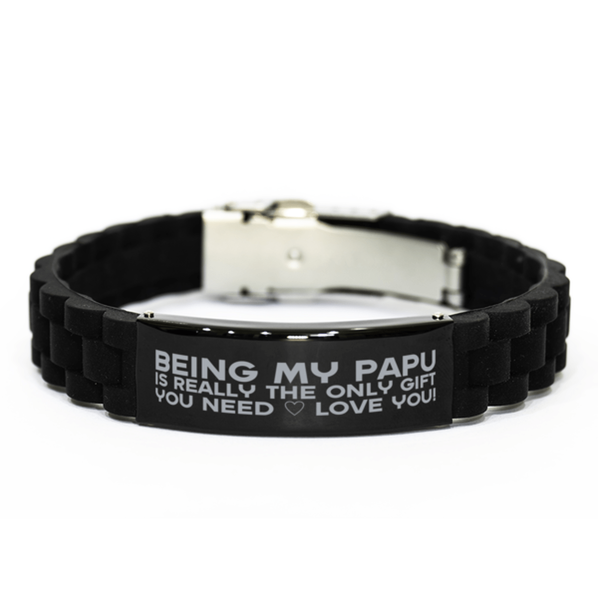 Funny Papu Bracelet, Being My Papu Is Really the Only Gift You Need, Best Birthday Gifts for Papu