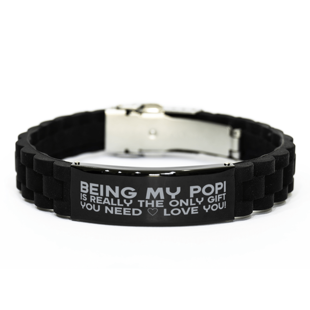 Funny Popi Bracelet, Being My Popi Is Really the Only Gift You Need, Best Birthday Gifts for Popi