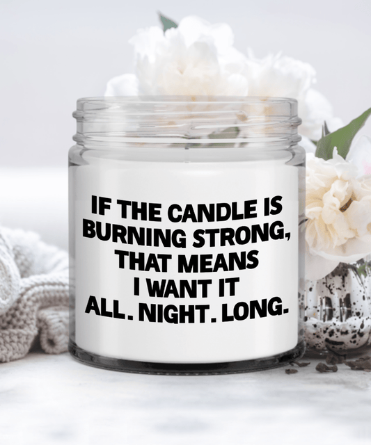 Funny Sexy Gift Candle for Boyfriend Girlfriend Husband Wife, Birthday Anniversary Valentine's Day Candle
