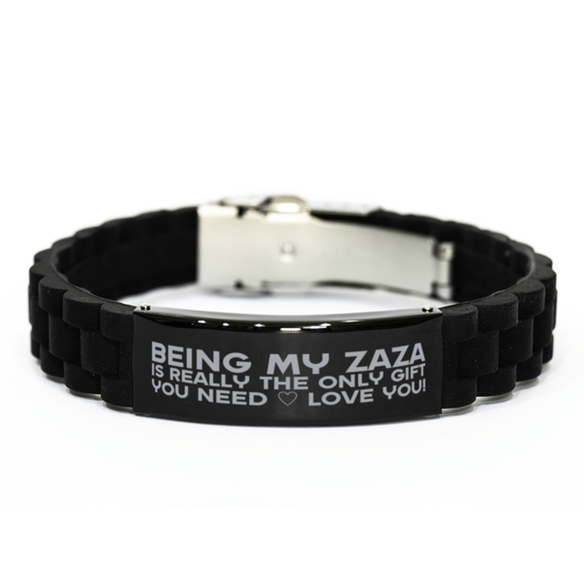 Funny Zaza Bracelet, Being My Zaza Is Really the Only Gift You Need, Best Birthday Gifts for Zaza