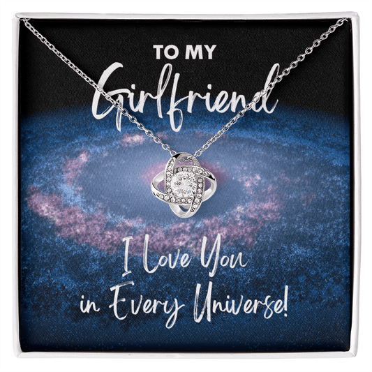 Girlfriend Gift - I Love You In Every Universe Necklace - Jewelry for Dr. Strange Fan