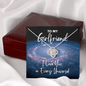 Girlfriend Gift - I Love You In Every Universe Necklace - Jewelry for Dr. Strange Fan
