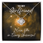 Girlfriend Necklace - I Love You In Every Universe Gift - Jewelry for Dr. Strange Fan