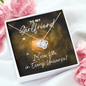 Girlfriend Necklace - I Love You In Every Universe Gift - Jewelry for Dr. Strange Fan
