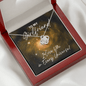 Girlfriend Necklace - I Love You In Every Universe Gift - Jewelry for Dr. Strange Fan