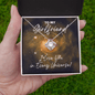 Girlfriend Necklace - I Love You In Every Universe Gift - Jewelry for Dr. Strange Fan