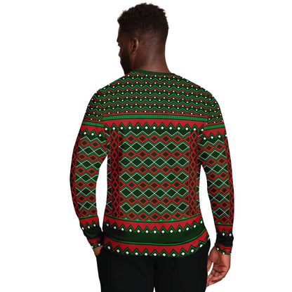 Gonna Lay Under the Tree to Remind My Family I'm the Gift - Funny Ugly Chrsitmas Sweater (Sweatshirt)