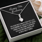 Happy 13th Birthday Necklace - Girls Milestone Birthday Gift - Teenage Girl Thirteenth Birthday Jewelry - Official Teenager