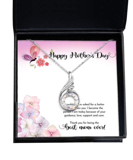 Happy Mother's Day Gifts - Best Mom Ever - Phoenix Necklace for Mother's Day - Jewelry Gift Happy Mother's Day Gifts